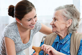 Photo of a nurse and patient. Link to Gifts of Life Insurance. Photo of a nurse and patient. Link to Gifts of Life Insurance.